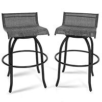 Algopix Similar Product 19 - Sundale Outdoor Swivel Bar Stools Set