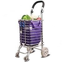 Algopix Similar Product 9 - SPLY DTEM Lightweight Shopping Trolley