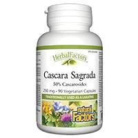 Algopix Similar Product 13 - Naturals Factors Cascara Sagrada