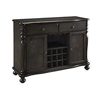 Algopix Similar Product 13 - Benjara Benzara Wooden Server with Open