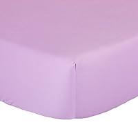 Algopix Similar Product 16 - Solid Purple Lavender Fitted Crib Sheet