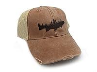 Algopix Similar Product 12 - Fish and Forest Trucker Hat 