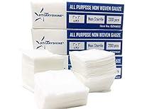 Algopix Similar Product 16 - 1000 PC 5 PKS 2X2 NonWoven 4Ply