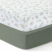 Algopix Similar Product 18 - Dreamology Baby Crib Fitted Sheet 100