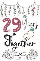 Algopix Similar Product 12 - 29 Years Together 29th wedding