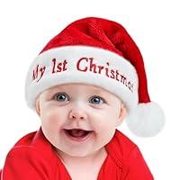 Algopix Similar Product 16 - RJVW Baby Santa Hat Christmas Hat for