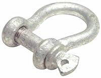 Algopix Similar Product 9 - Seachoice GALVANIZED ANCHOR SHACKLE