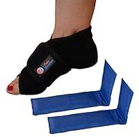 Algopix Similar Product 4 - Reusable Hot Foot  Cold Ice Pack Wrap
