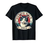 Algopix Similar Product 3 - Harris Walz 2024 Funny Cat Election