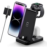 Algopix Similar Product 5 - 3 in 1 Charging Station with 18W Wall