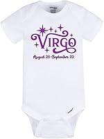 Algopix Similar Product 6 - Virgo Baby Onesie (12, White/Green)