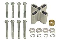 Algopix Similar Product 14 - Derale 31515 1 1/2" Fan Spacer,Silver