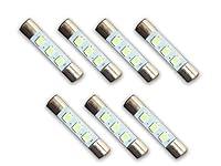 Algopix Similar Product 12 - 7 Cool Blue 8V LED Lamp FuseType Bulbs
