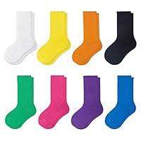 Algopix Similar Product 8 - MINI PANDA crew socks for girls 8 pairs