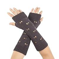 Algopix Similar Product 12 - ccHuDE Fingerless Grunge Gloves Ripped
