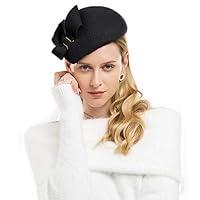 Algopix Similar Product 9 - F FADVES Women Wool Derby Hat for Women
