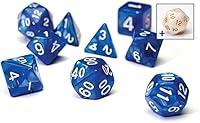 Algopix Similar Product 16 - Sirius a Dice Pearl Blue Acrylic Dice