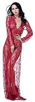 Algopix Similar Product 10 - QinMi Lover Womens Lace Vestidos V