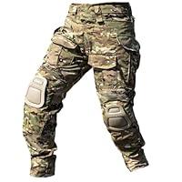 Algopix Similar Product 3 - OCANXUE Mens Tactical Pants with Knee