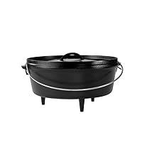 Algopix Similar Product 9 - Lodge Logic Camp Oven 6 Qt Cast Iron