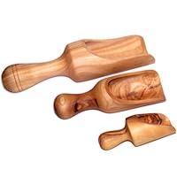 Algopix Similar Product 18 - Handcrafted Olive Wood Salt Spoons or