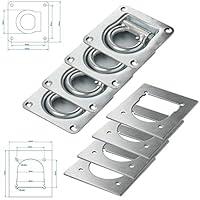 Algopix Similar Product 12 - 4 x Lashing Points and Counter Plate