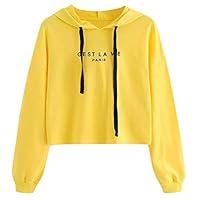 Algopix Similar Product 3 - Womens Hood Slim Fitted Sweatshirt