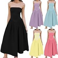 Algopix Similar Product 14 - Strapless Maxi Dresses for Women 2024