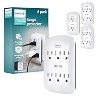 Algopix Similar Product 15 - Philips Philips 6Outlet Extender Surge