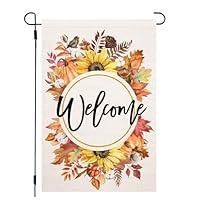 Algopix Similar Product 19 - Fall Garden Flag 12x18 Inch Double