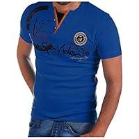 Algopix Similar Product 12 - V Neck T Shirts Mens Polo Long Sleeve