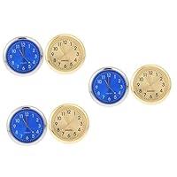 Algopix Similar Product 20 - UKCOCO 6 Pcs Car Clock Stick on Clock