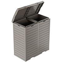 Algopix Similar Product 14 - MAIUSCOLI Outdoor Trash Can with Lid