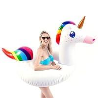 Algopix Similar Product 4 - JOYIN Gorgeous Inflatable Unicorn Tube
