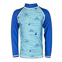Algopix Similar Product 4 - Kids Coastal Rash Guard with
