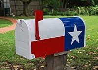 Algopix Similar Product 6 - Texas Flag Mailbox