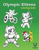 Algopix Similar Product 14 - Olympic Kittens Coloring Book 50