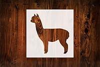 Algopix Similar Product 11 - Alpaca Style Design Stencil 4Inch