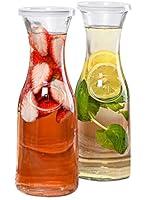 Algopix Similar Product 20 - Estilo Glass Carafe 1 Liter With Lid