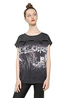 Algopix Similar Product 6 - Desigual Womens Leopard Degrade Woman