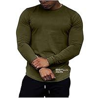 Algopix Similar Product 13 - Mens Muscle ShirtSlimFit Stretch