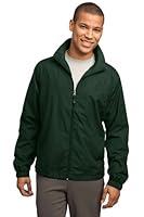 Algopix Similar Product 3 - SportTek FullZip Wind Jacket L Forest