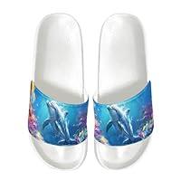 Algopix Similar Product 9 - Psesaysky Dolphin Mens Athletic Flat