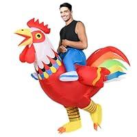 Algopix Similar Product 7 - AUTOKAKUM Inflatable Rooster Costume