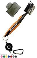 Algopix Similar Product 15 - Golf Brush and Club Groove Cleaner (Red)