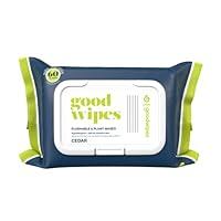 Algopix Similar Product 9 - Goodwipes Flushable Butt Wipes Cedar
