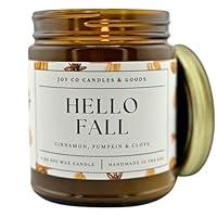 Algopix Similar Product 14 - JOY CO Candles  Goods 9 oz Fall