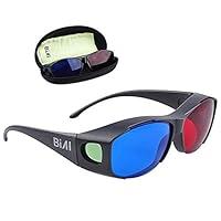 Algopix Similar Product 8 - BIAL 2 Pack RedBlue 3D Glasses with