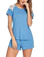 Algopix Similar Product 10 - Avidlove Womens Pajama Shorts Set Short