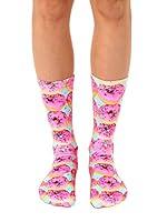 Algopix Similar Product 18 - Pink Sprinkle Donuts Polyester Stretch